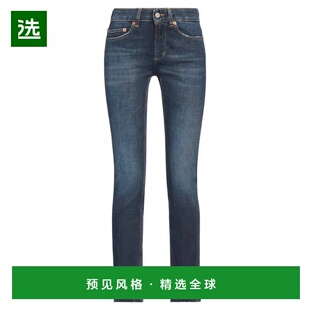 1h可退 香港直邮Dondup 女士 紧身牛仔裤 blue蓝色 舒适时尚