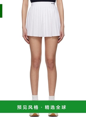 1h可退 香港直邮SPORTY & RICH 女士 Serif Logo Anae 短裙a字裙