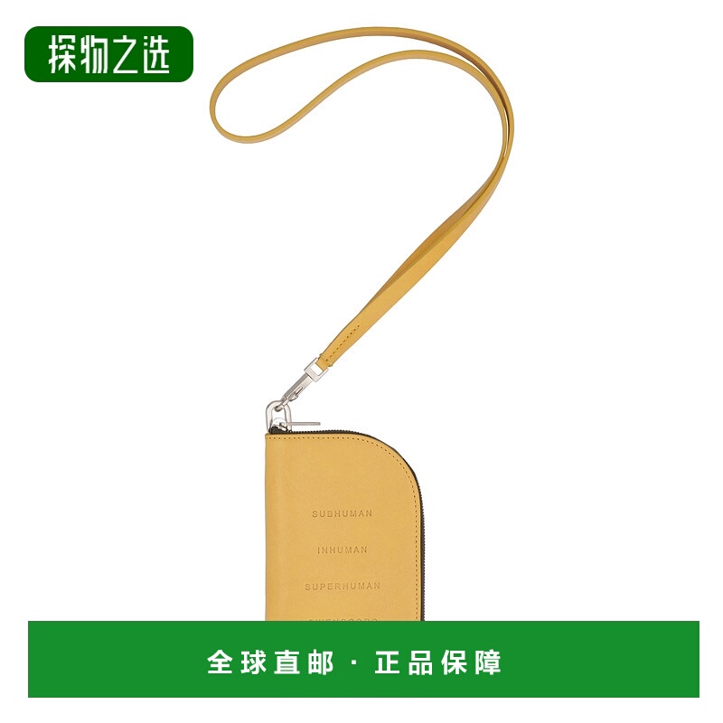 香港直邮Rick Owens 拉链开合钱包 RA01C0211LGEEM2牛皮