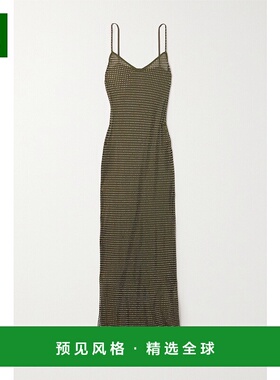 1h可退 香港直邮Self-Portrait 女士 水晶装饰网眼睡裙 RS24131XG