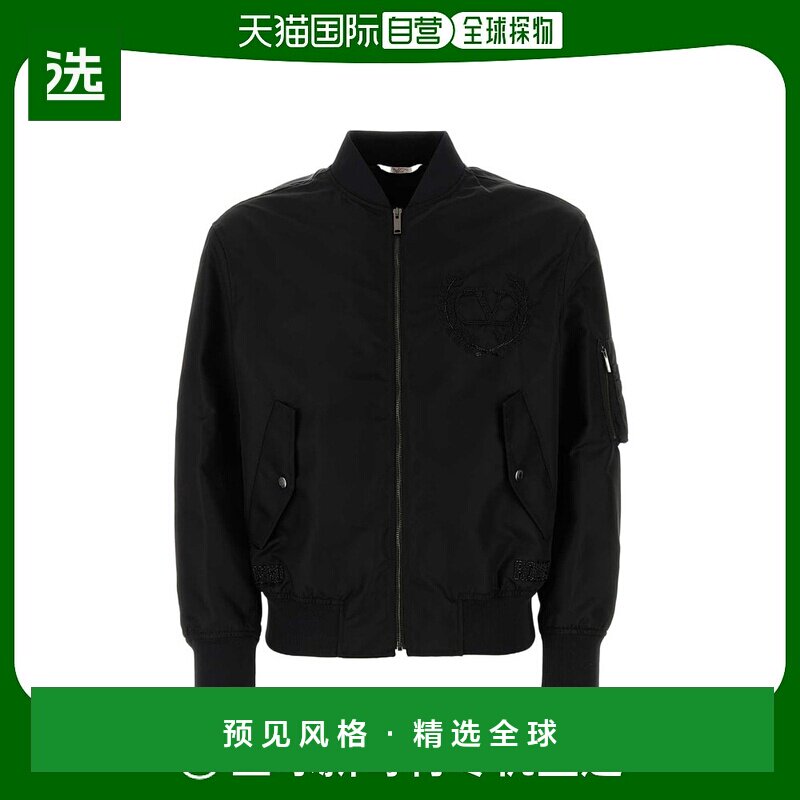 香港直邮Valentino 拉链长袖飞行员夹克 2V3CIF1692Q