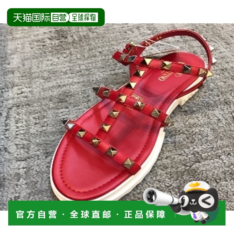香港直邮Valentino 圆头平底凉鞋 WS0V02VXS华伦天奴