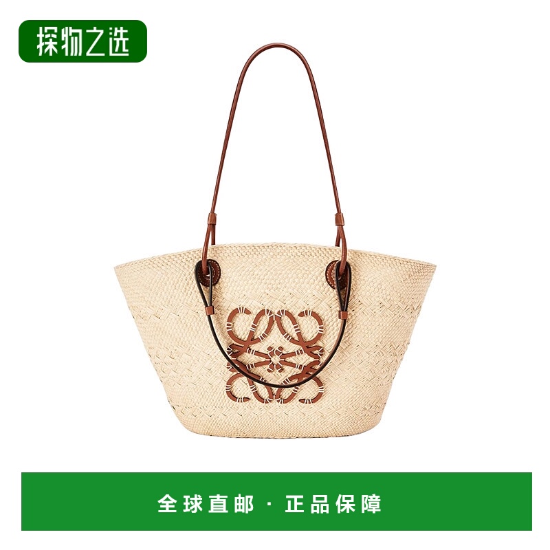 香港直邮Loewe Anagram Basket单肩包 LOEV29C4