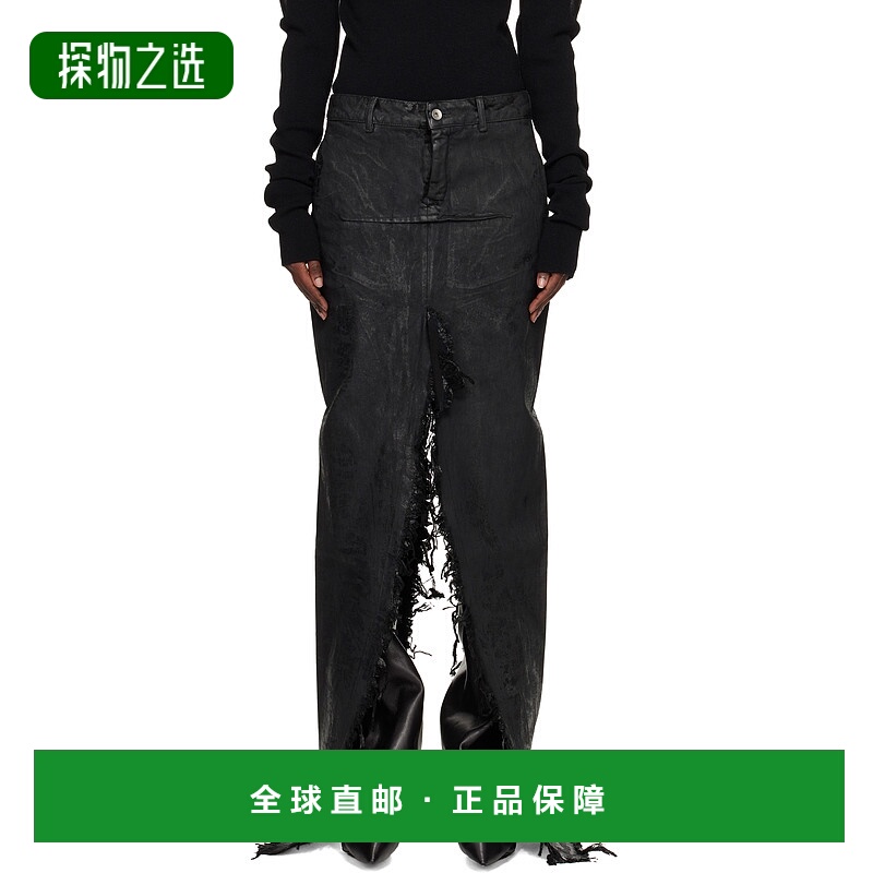 香港直邮rick owens 瑞克·欧文斯 女士 黑色 Concordians Runway