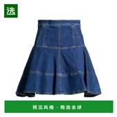 香港直邮Elisabetta Franchi 女士 1h可退 牛仔半身裙 blue蓝色