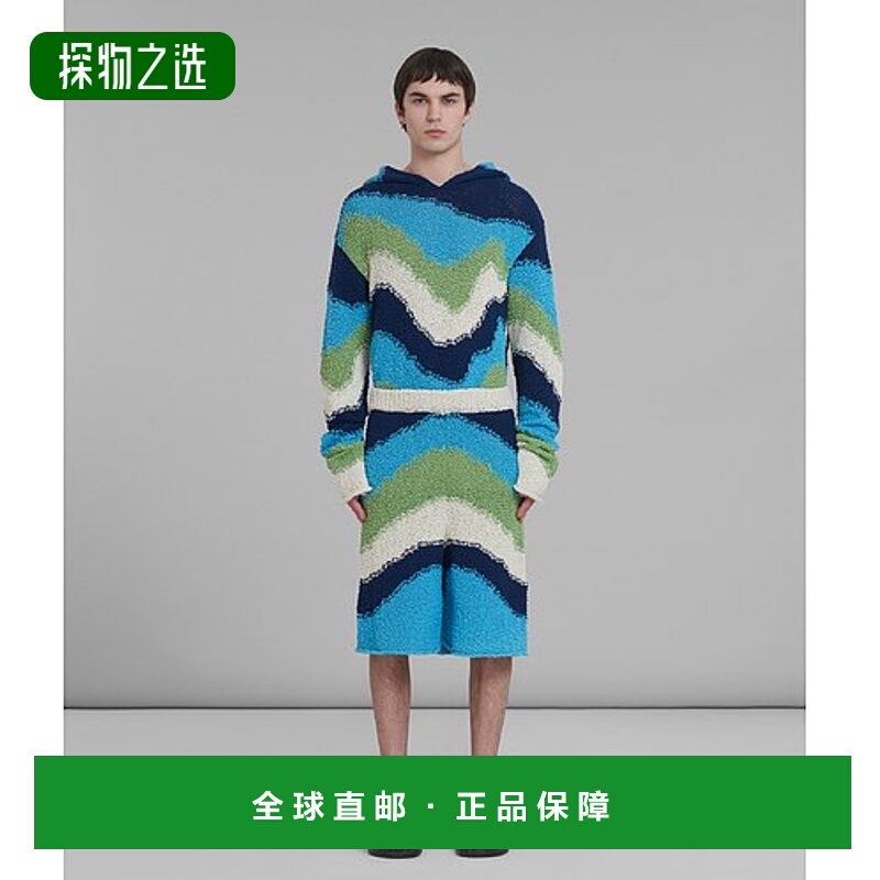 香港直邮Marni 徽标休闲短裤 PUMG0026Q0UFC066