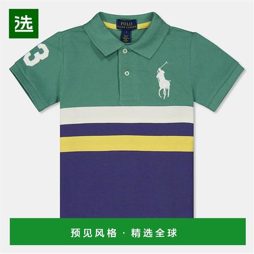 香港直邮Polo Ralph Lauren Polo 拉夫·劳伦 男童 儿童短袖Polo
