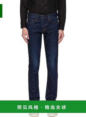1h可退 香港直邮Tom Ford 汤姆·福特 男士 蓝色 Stretch Twill S