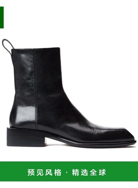 1h可退 香港直邮Alexander Wang throttle 小牛皮踝靴 30324B072