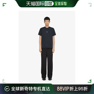 欧洲直邮GIVENCHY 男士 LOGO刺绣修身 纪梵希 T恤