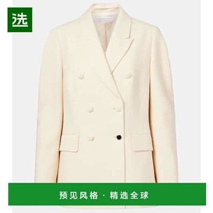 香港直邮Gabriela Hearst 女士 Sedna 双排扣真丝西装外套