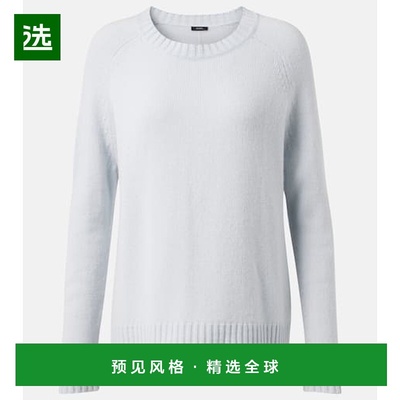 香港直邮JOSEPH 约瑟夫 女士 宽松款羊绒毛衣 blue蓝色 舒适时尚