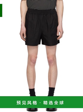 1h可退 香港直邮Studio Nicholson 男士 黑色 Elio 短裤 ELIOSNM1