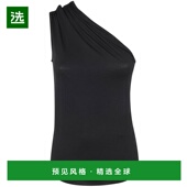 黑色 香港直邮Thom 单肩背心 WTS604BLACK SS2026 Krom 女士T恤