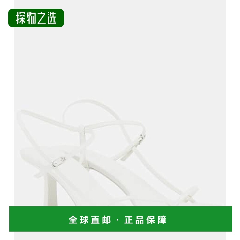 香港直邮The Row 女士 Bare 皮质凉鞋 white白色 舒适时尚