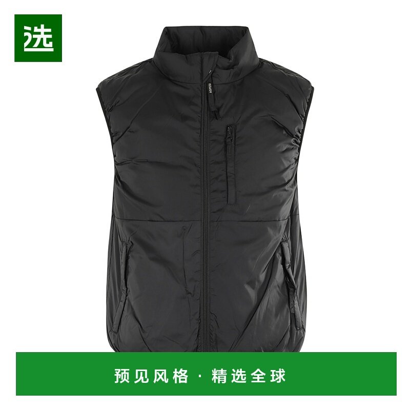 香港直邮ASPESI 男士马甲 G199796109796241 AW2025 黑色 高领加,男装,常规马甲,淘宝优惠券,粉丝福利购,淘宝优惠卷