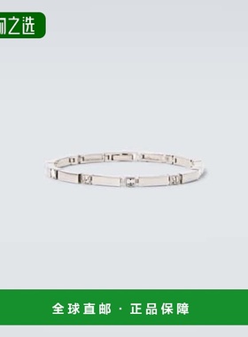 香港直邮Saint Laurent 圣罗兰 男士 水晶装饰手链