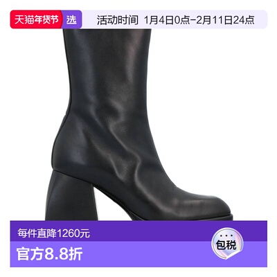 1h可退 香港直邮Nodaleto 女士 脚踝靴 black黑色 舒适时尚