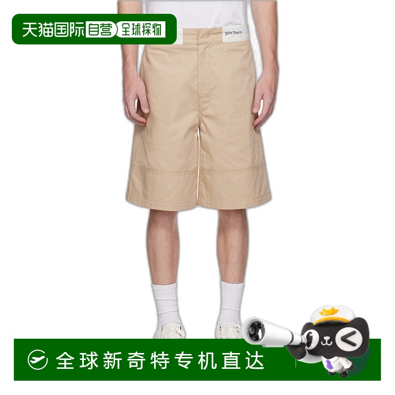 香港直邮Palm Angels 精裁腰带短裤 PMCS003E23FAB003