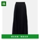 香港直邮wardrobenyc 女士 乔其纱长款 1h可退 半身裙 black黑色