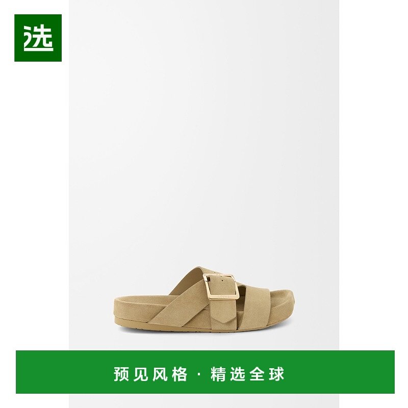 1h可退 欧洲直邮LOEWE (2025新品) Mules Ease Buckle en cuir ve