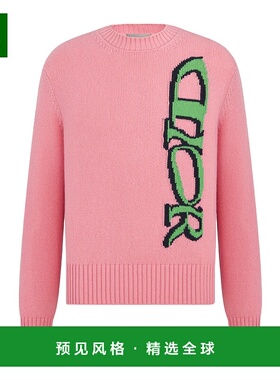 香港直邮Dior 徽标针织衫 513M609AT663长袖