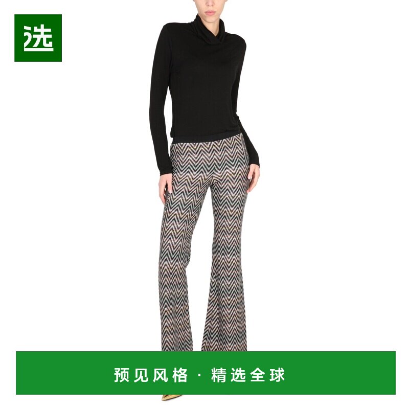 香港直邮MISSONI 女士休闲裤 DS22WI2ABR00I7KRG008Z AW2022
