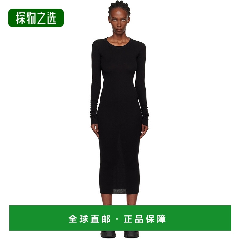 香港直邮rick owens 瑞克·欧文斯 女士 黑色 Concordians Rib Lo