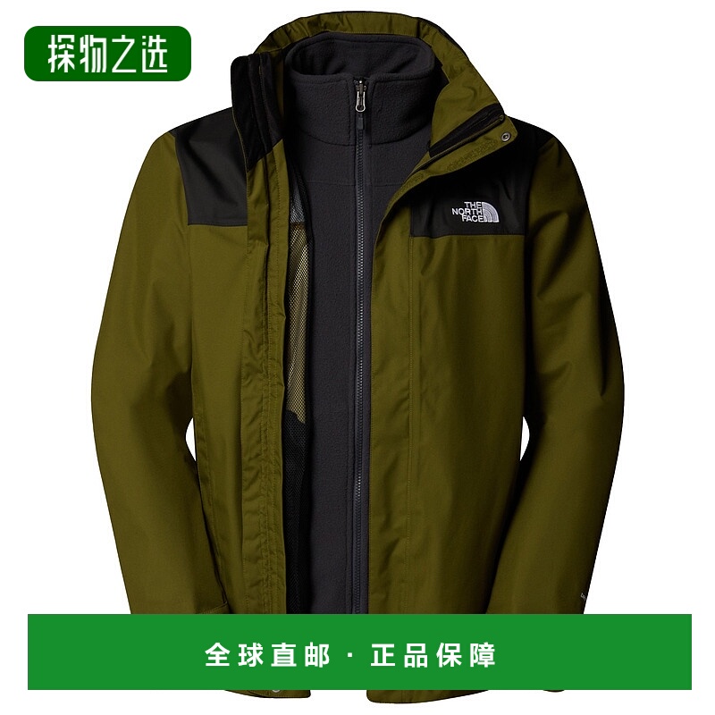 1h可退 欧洲直邮the north face 男士 外套北面冲锋衣