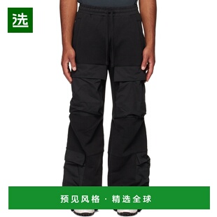 1h可退 香港直邮Entire Studios 男士 黑色 Utility 工装裤 ES234