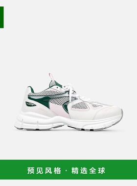 欧洲直邮Axel Arigato MARATHON系列女士白色/绿色休闲运动鞋