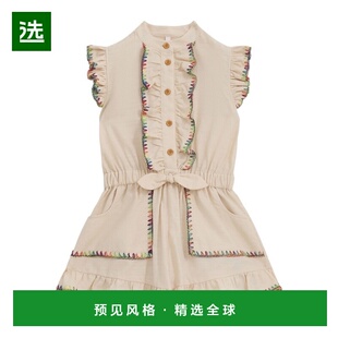 香港直邮Zimmermann Lucky Kids 荷叶边连体裤 1223YSS252