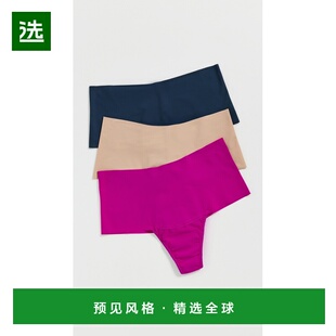 1h可退 香港直邮HANKY PANKY 汉基帕基 女士 高腰丁字裤(三件套)