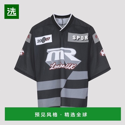 香港直邮Martine Rose 男士T恤 129JT10009BLKGRY AW2025