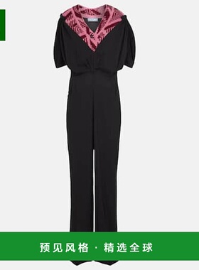 1h可退 香港直邮Prada 普拉达 女士 Knit-panel sablé 连衣裤