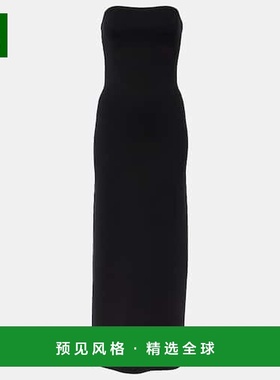 香港直邮Gabriela Hearst 女士 Calderon 羊毛丝质羊绒长款连衣裙