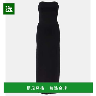 香港直邮Gabriela Hearst 女士 Calderon 羊毛丝质羊绒长款连衣裙