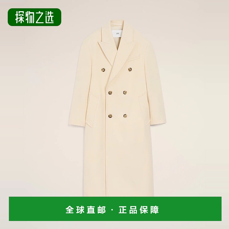 欧洲直邮AMI PARIS 25秋冬 FCO458.WV0078.185 女士 大衣羊毛毛呢