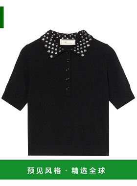 香港直邮Blumarine 羊毛 POLO 衫 2M653A短袖