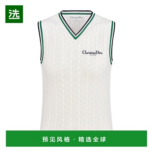 香港直邮Dior 544T17A7054迪奥 V领上衣