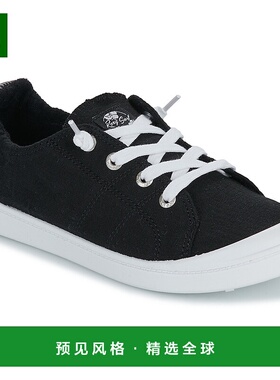 欧洲直邮Roxy  BAYSHORE PLUS 女士鞋子低帮板鞋 ARJS600507-BLK