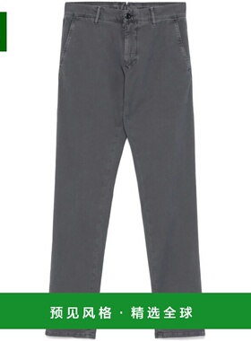 1h可退 香港直邮Incotex 男士 长裤 18S10090931923 grey灰色 舒