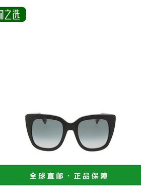 Gucci 徽标太阳镜 GG0163SN古驰正品百搭显脸小高级感