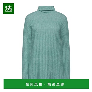 1h可退 香港直邮Alysi 女士 高领上衣 green绿色 舒适时尚