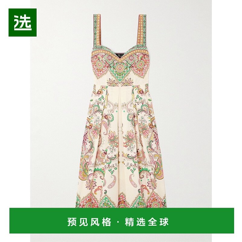 香港直邮Etro 艾特罗 女士 吊带连衣裙 WRHA025399SP5C0