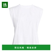 刺绣T恤 1h可退 休闲 LAGERFELD 女士有机棉无袖 美国直邮 KARL