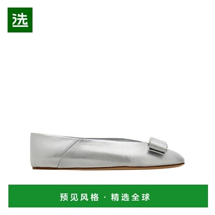 01I217 蝴蝶结芭蕾一脚蹬平底鞋 香港直邮Salvatore Ferragamo