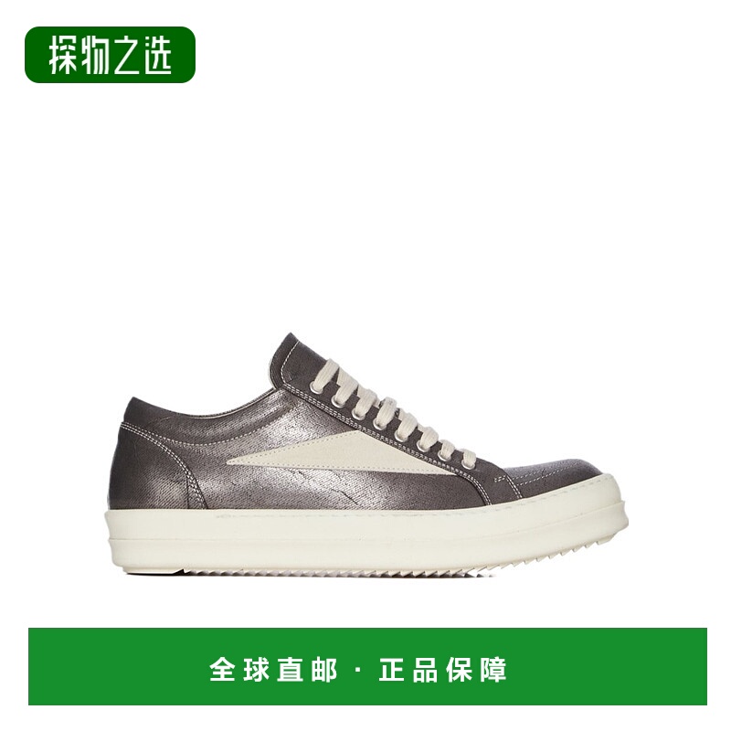 香港直邮Rick Owens Drkshdw 圆头低帮休闲鞋 DU02E7803BZMCLV