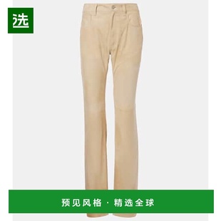 香港直邮Ralph Scottie Lauren 女士 低腰皮革 拉尔夫劳伦 1h可退