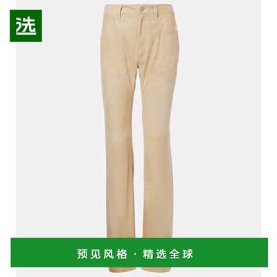 1h可退 香港直邮Ralph Lauren 拉尔夫劳伦 女士 Scottie 低腰皮革